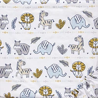 Sammy & Lou 4 Piece Crib Bedding Set - Zambia