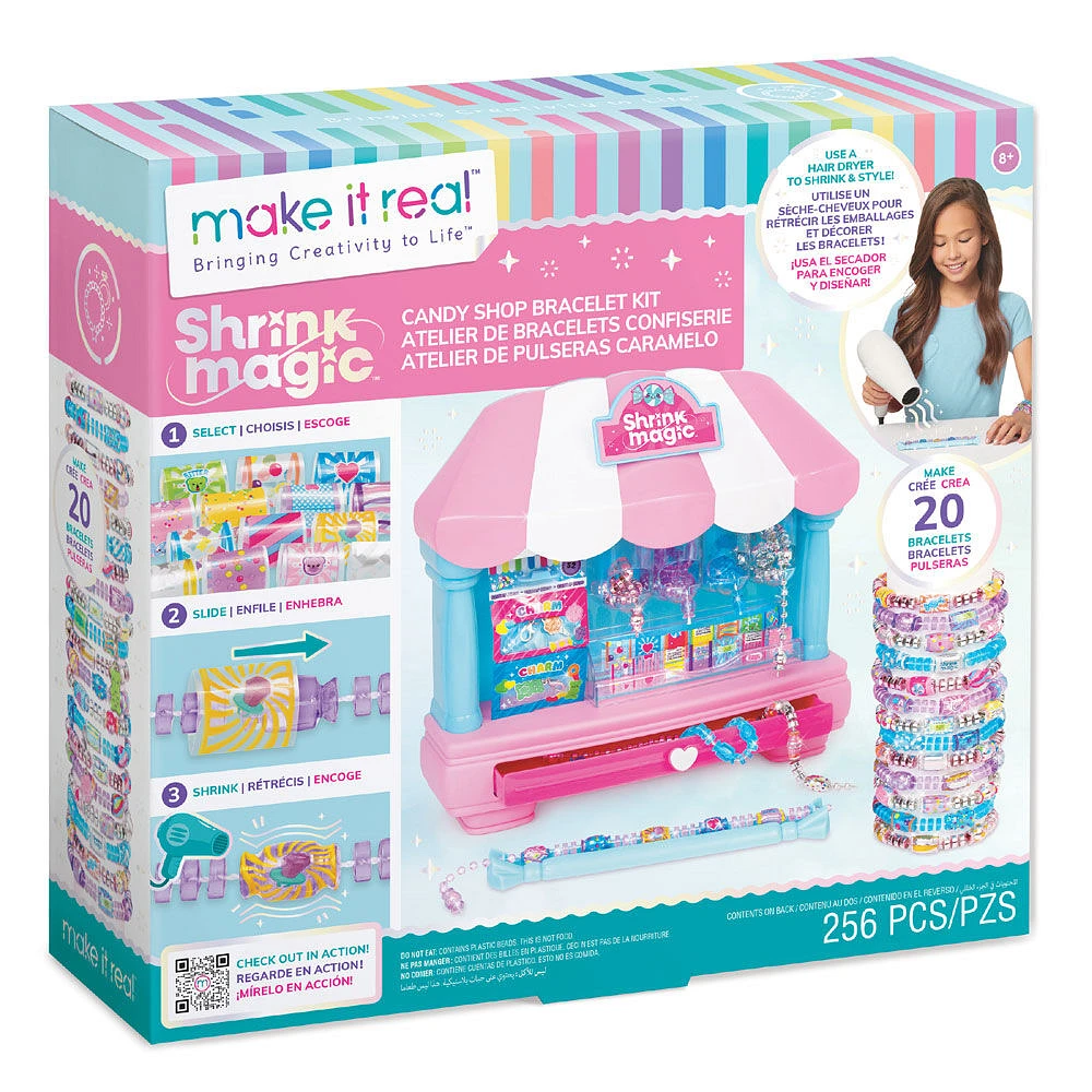 Make it Real Shrink Magic Bracelet Candy Shop Kit