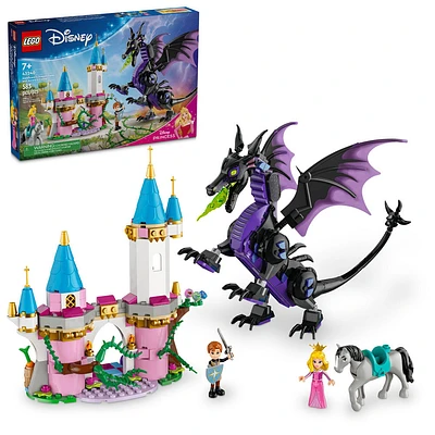 LEGO Princesses Disney La forme de dragon de Maléfique 43240