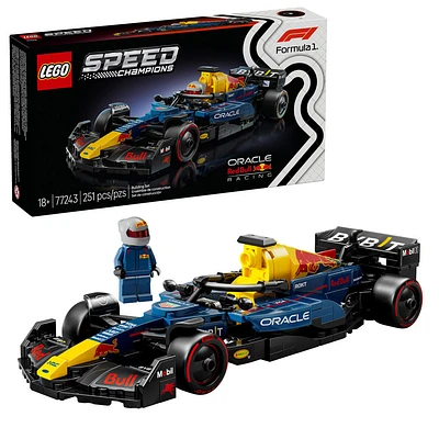 LEGO Speed Champions Voiture de course Oracle Red Bull Racing RB20 F1 , Ensemble de véhicule 77243