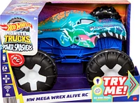 HotWheels Monster Trucks-Mega-Wrex-Véhicule télécommandé échelle 1/15