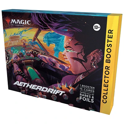 Magic the Gathering Aetherdrift Collector Booster Omega Box - English Edition