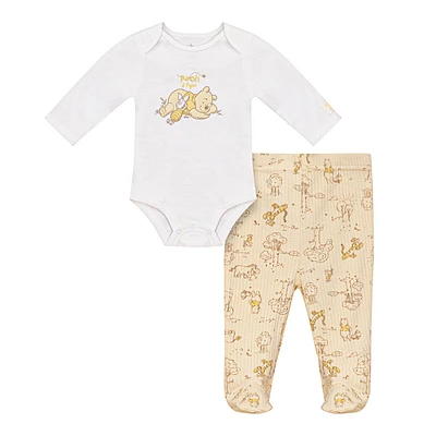 Winnie the Pooh 2 Piece Pants Set Yellow