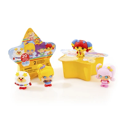 Assortiment de figurines Blind Cheebee BLONDINE AU PAYS DE L'ARC-EN-CIEL surprise de 1,5 po (2 figurines mystères)