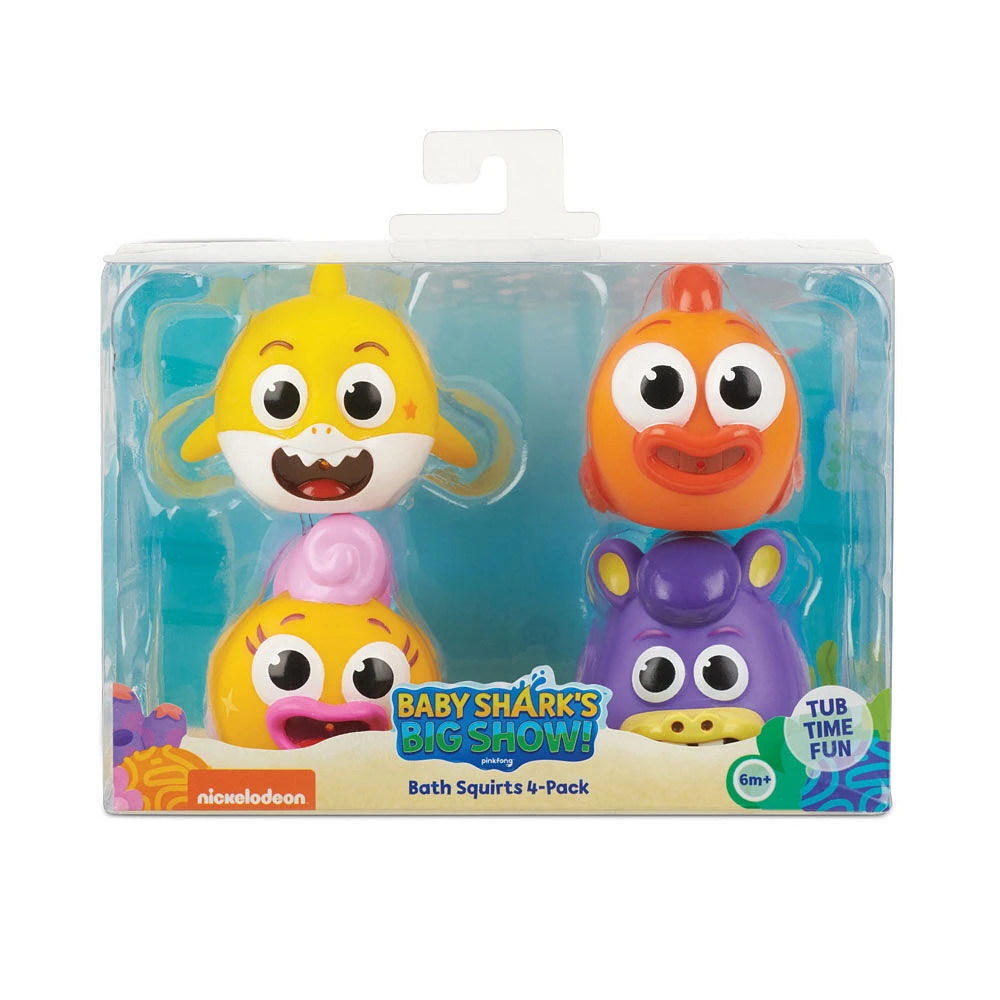 Lot de 4 jouets pour le bain