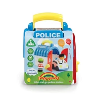 Happyland Take and Go Police Station - Édition anglaise - Notre exclusivité