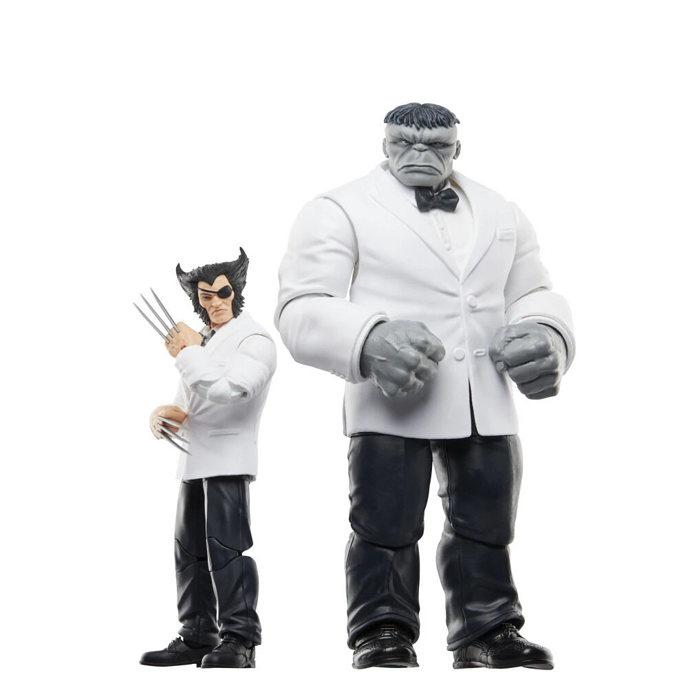 Marvel Legends Series, figurines de 15 cm Wolverine Patch et Joe Fixit