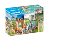 Playmobil - Amelia et Whisper avec box pour chevaux