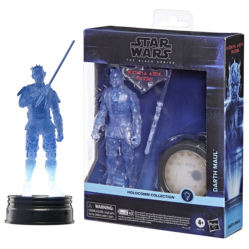 Star Wars The Black Series Holocomm Collection Darth Maul Collectible 6 Inch Action Figure