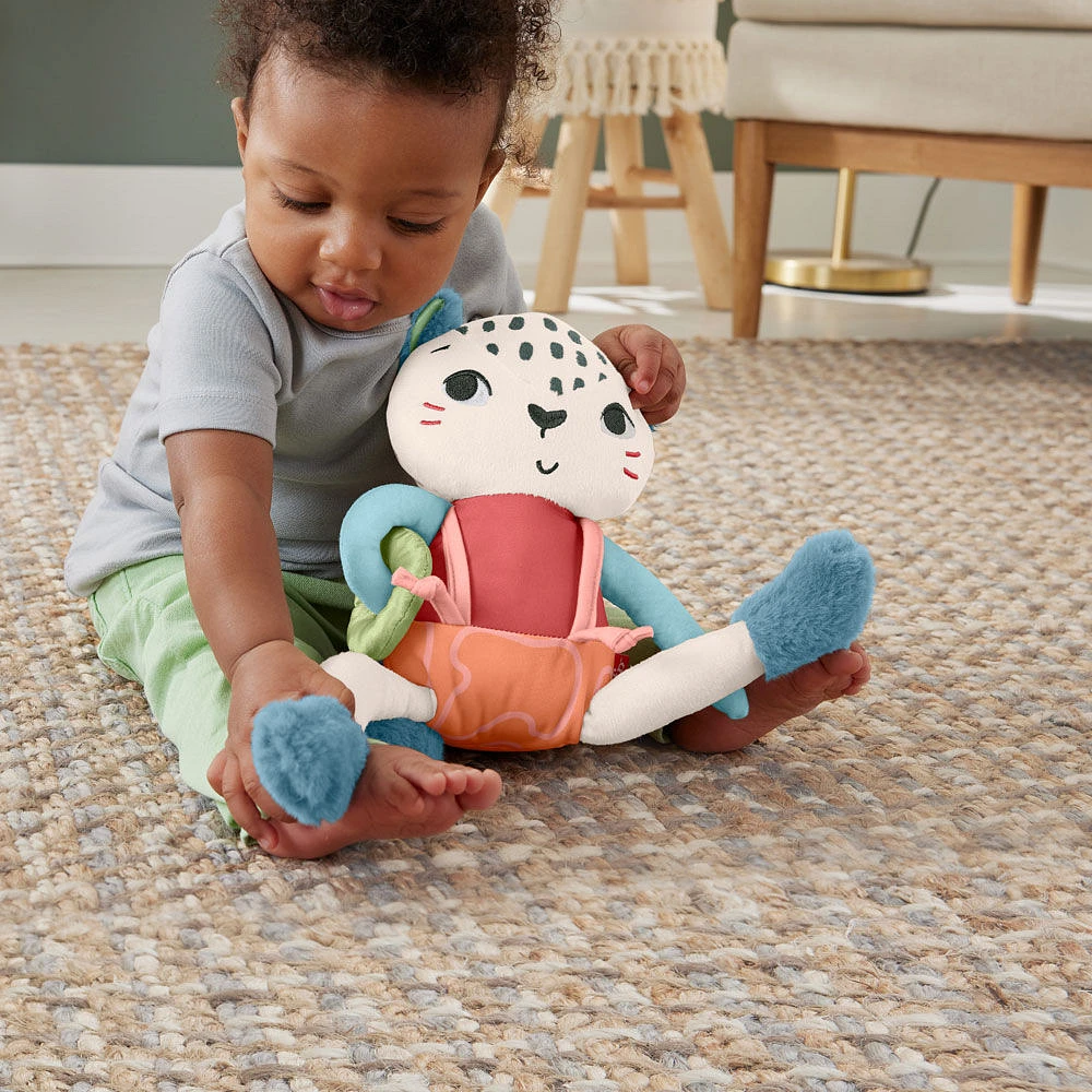 Fisher-Price Planet Friends Uncia, mon Léopard des Neiges, sensoriel