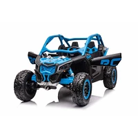 KIDSVIP Can-Am Maverick 2X24V Buggy UTV 4X4 pour enfants et tout-petits avec RC