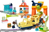 LEGO DUPLO Town Big Interactive Community Train Set - Learning Toddler Train Toy Playset - 10428