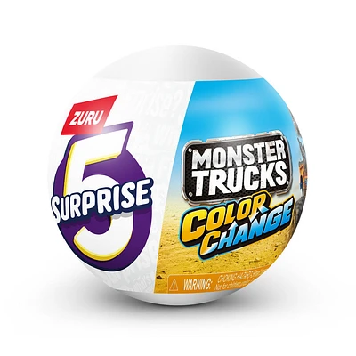 Monster Trucks à couleurs changeantes série 3 5 Surprise par ZURU