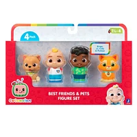 CoComelon Best Friends et Pets Set de figurines - Notre exclusivité