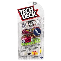 Tech Deck, Ultra DLX Fingerboard 4-Pack, Powell Peralta Skateboards, Collectible and Customizable Mini Skateboards