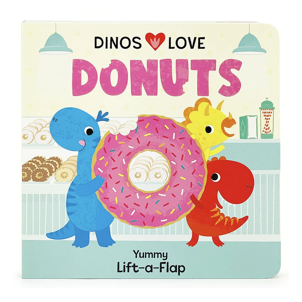 Dinos Love Donuts - English Edition