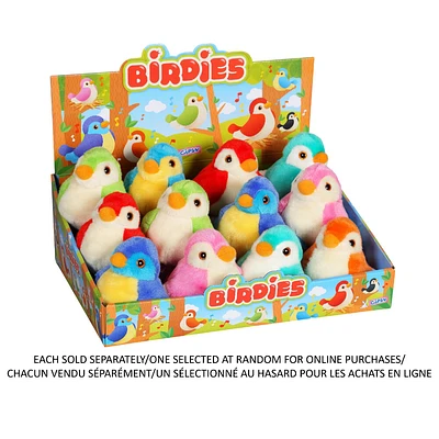 Gipsy - Peluche Birdies avec sons 14cm (Un Selectionne Au Hasard Pour Les Achats en Ligne)