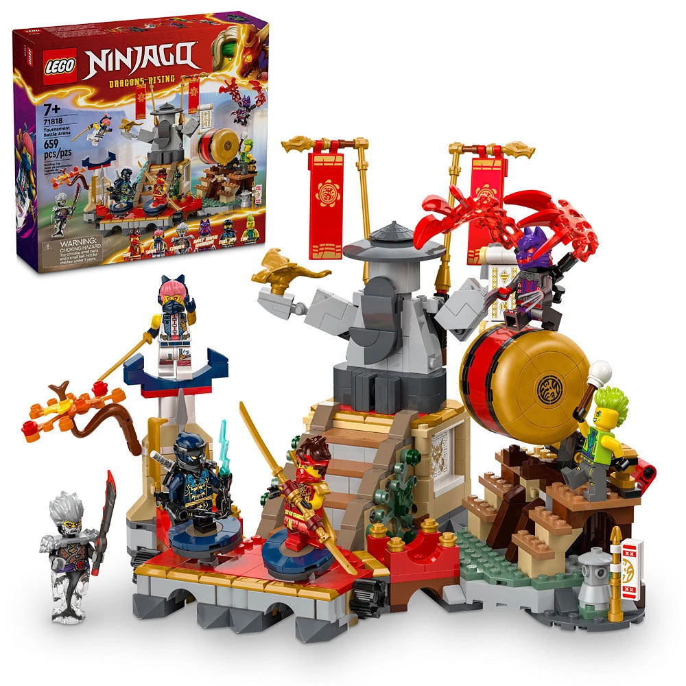 LEGO NINJAGO L'arène de combat du tournoi Ensemble de jeu 71818