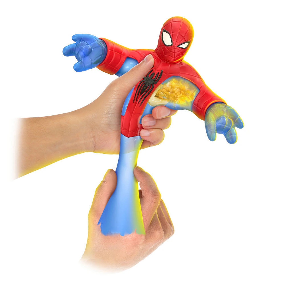 Heroes Of Goo Jit Zu Marvel S7 Hero Pk Gold Strike Spider-Man Goo Shifter Common Pkg