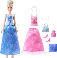 Princesses Disney Poupée Cendrillon et Tenues Coffret avec accessoires