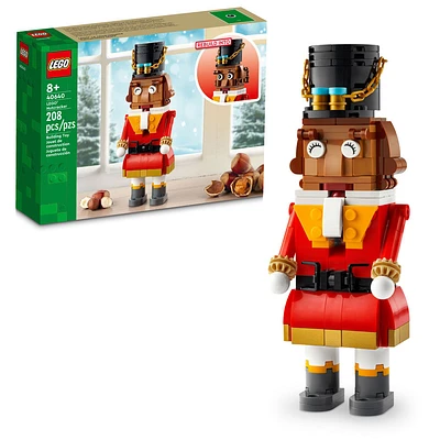 LEGO Nutcracker Figure Toy Building Set, Holiday Home Decor Piece, Christmas Gift for Kids, 40640