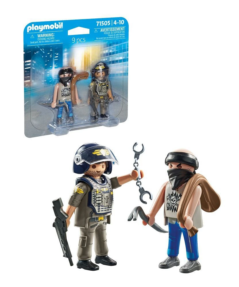 Playmobil - Duo Pack Tactical Police with Thief