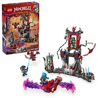 LEGO NINJAGO Le village tempête draconique, ensemble d'arène de combat avec 6 figurines et une toupie 71841