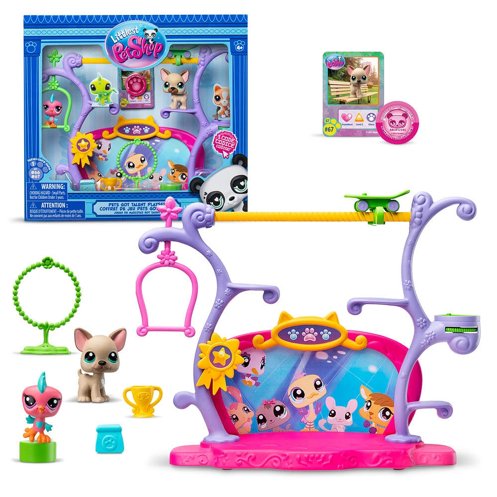 Littlest Pet Shop Ensemble De Jeu Littlest Pet Shop Pets Got Talent