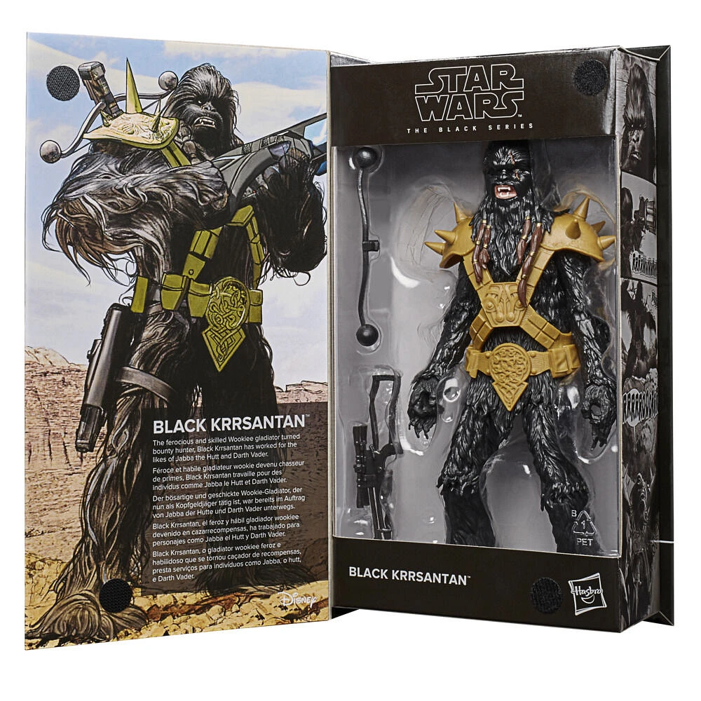 Star Wars The Black Series Black Krrsantan Toy 6-Inch-Scale Star Wars Comic Book Collectible Action Figure