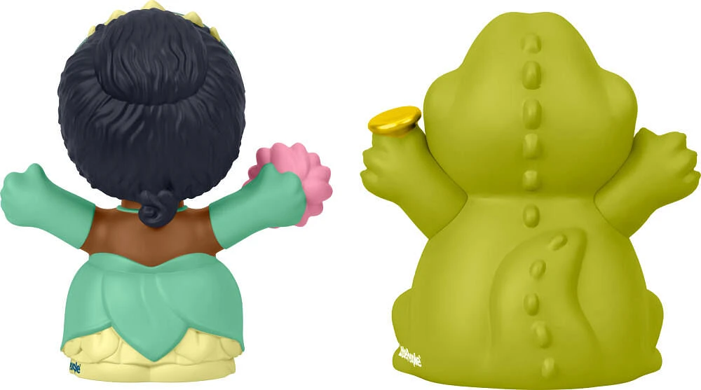 Disney Princess Tiana & Louis Little People Figure Set for Toddlers and Kids