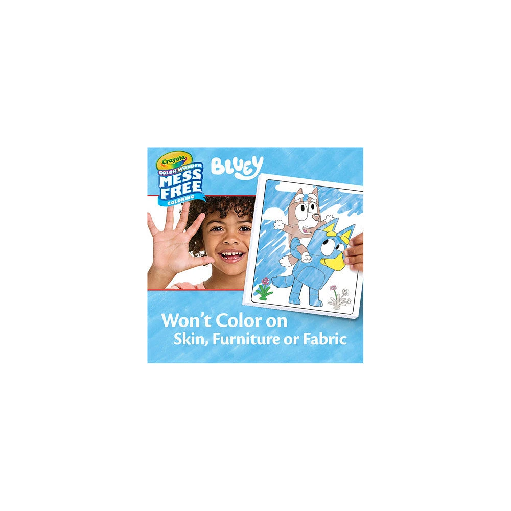 Crayola Color Wonder Mess-Free Bluey Activity Kit