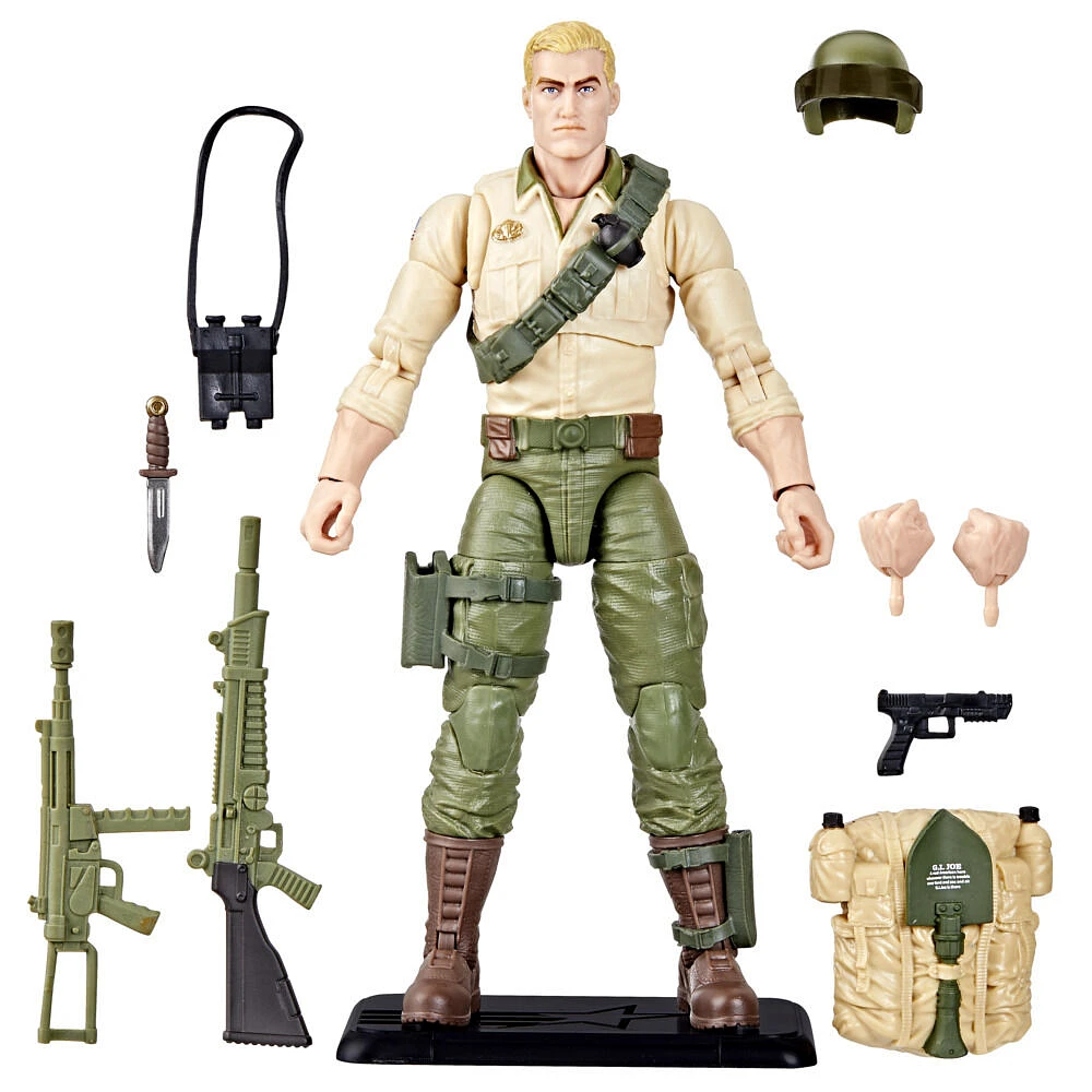 G.I. Joe Classified Series Retro Cardback, Duke Action Figure