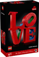 LEGO Art LOVE, Ensemble de construction pour adultes, Cadeau pour les couples et idée de décoration intérieure 31214