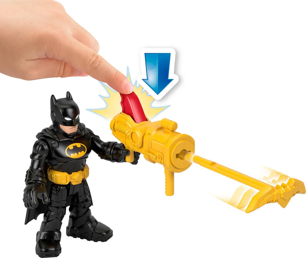 Imaginext DC Super Friends Centre de commandement Batman, fig.