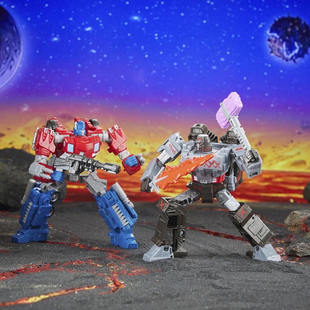 Transformers Legacy United Voyager Class Fractured Friendship 2-Pack - R Exclusive