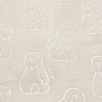 Koala Baby - Embossed Blanket Bunny - White