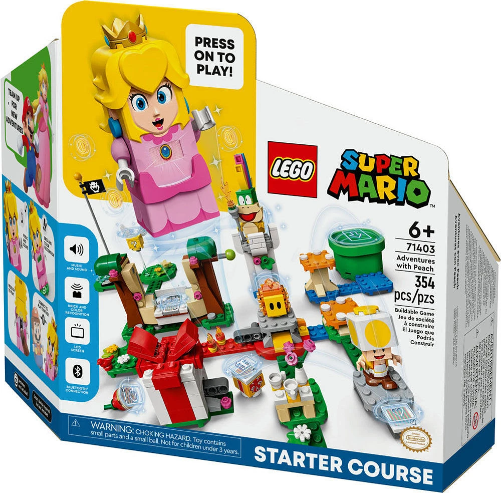 LEGO Super Mario Niveau de départ Aventures avec Peach 71403 Ensemble de construction (354 pièces)