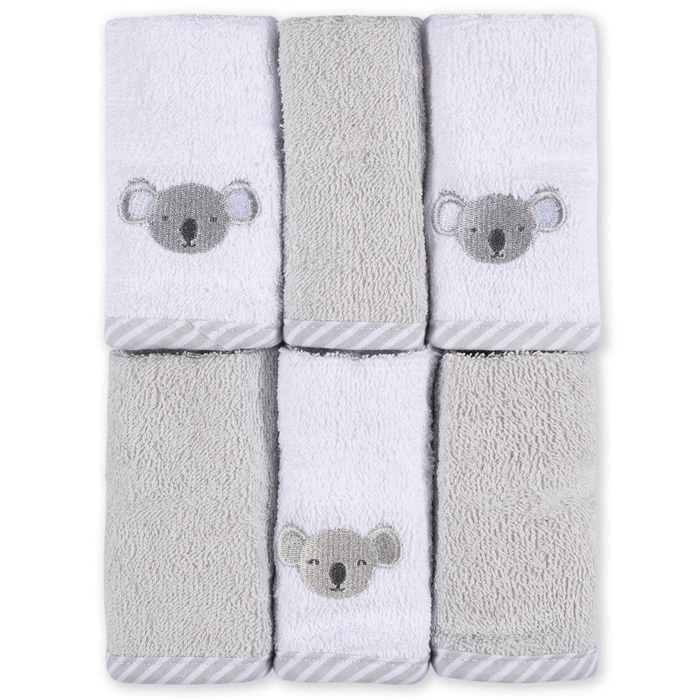 Koala Baby - 6-Pack Baby Washcloths