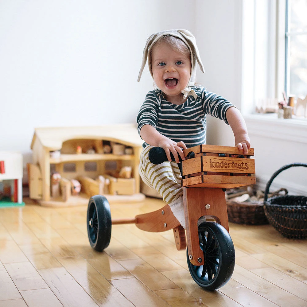 Kinderfeets Tiny Tot Balance Bike BAMBOO