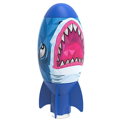Swimways Shark Rocket, Accessoires de piscine pour enfants et jouets de piscine torpilles, Jeux de plein air aquatiques, fusée pour la piscine, les lacs et la plage