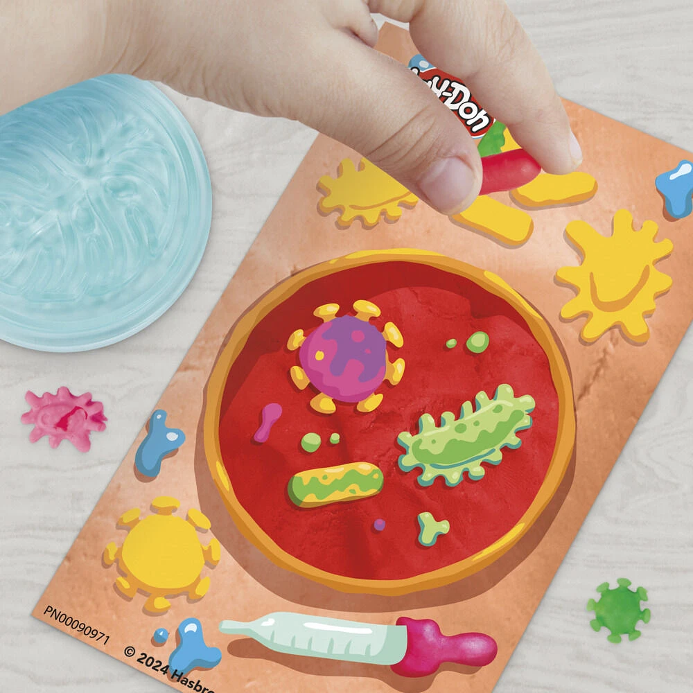 Play-Doh Mon petit microscope, coffret de pâte à modeler