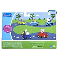 Peppa Pig Peppa's Adventures, Mini-véhicules Peppa et ses amis, jouet préscolaire - Notre exclusivité