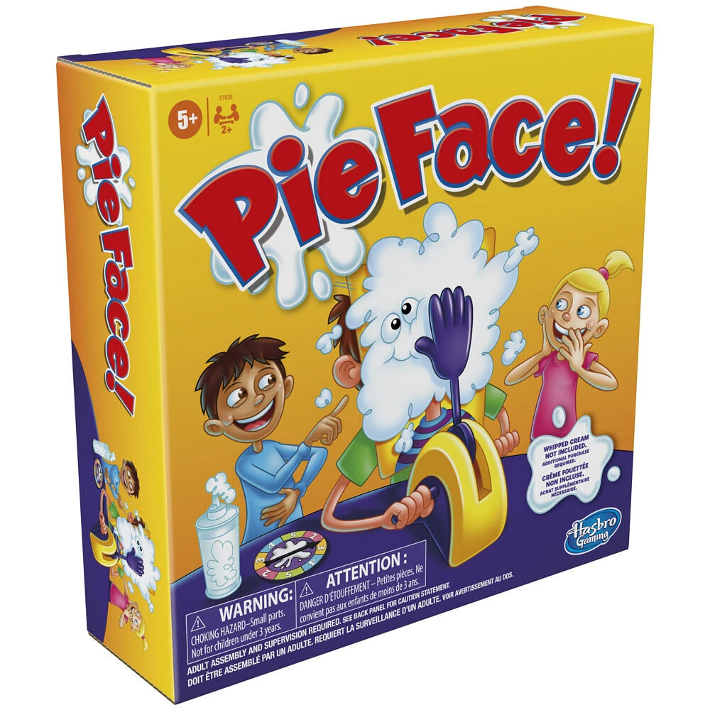 Pie Face Whipped Cream Family Board Game