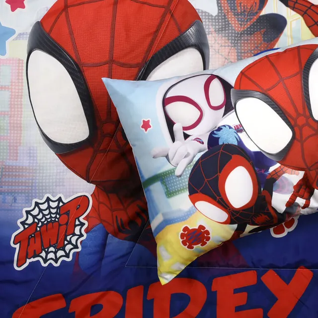 Nemcor Marvel Spidey and Friends 2-Piece Toddler Bedding Set