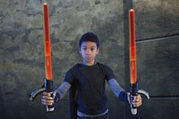 Star Wars Lightsaber Forge Inquisitor Masterworks Set Double-Bladed Electronic Lightsaber