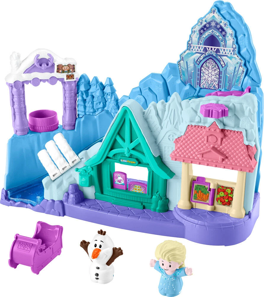 Disney Frozen Arendelle Sledding Adventures by Little People