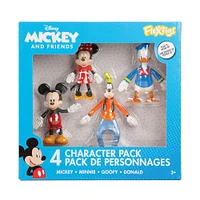 Flexfigs - Disney Mickey Mouse & Friends 4-Pack (Series 1)
