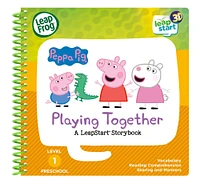 LeapFrog LeapStart 3D Peppa Pig Playing Together Livre d'histoires - Édition anglaise