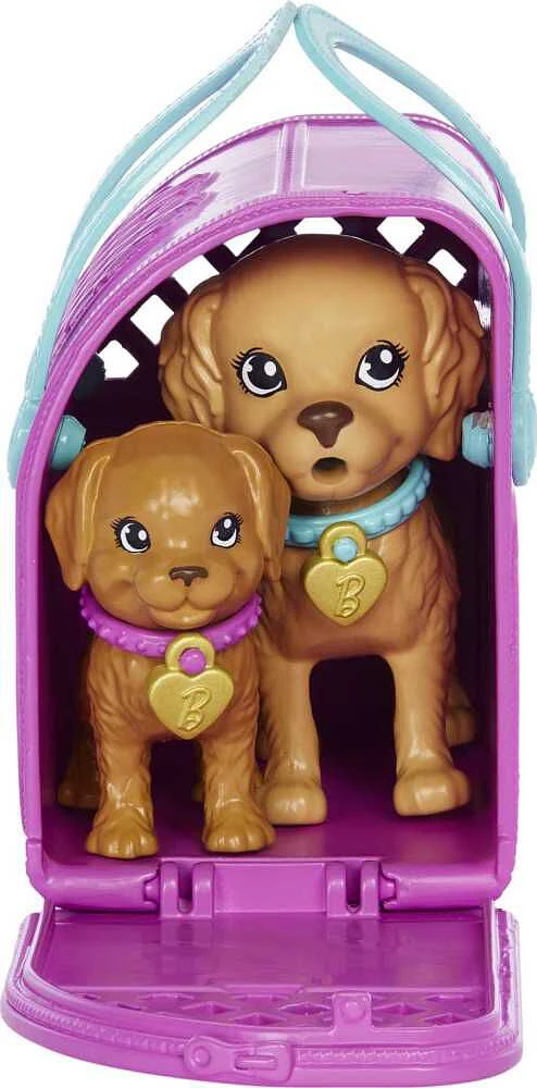 Barbie Doll and Accessories Pup Adoption Playset with Doll