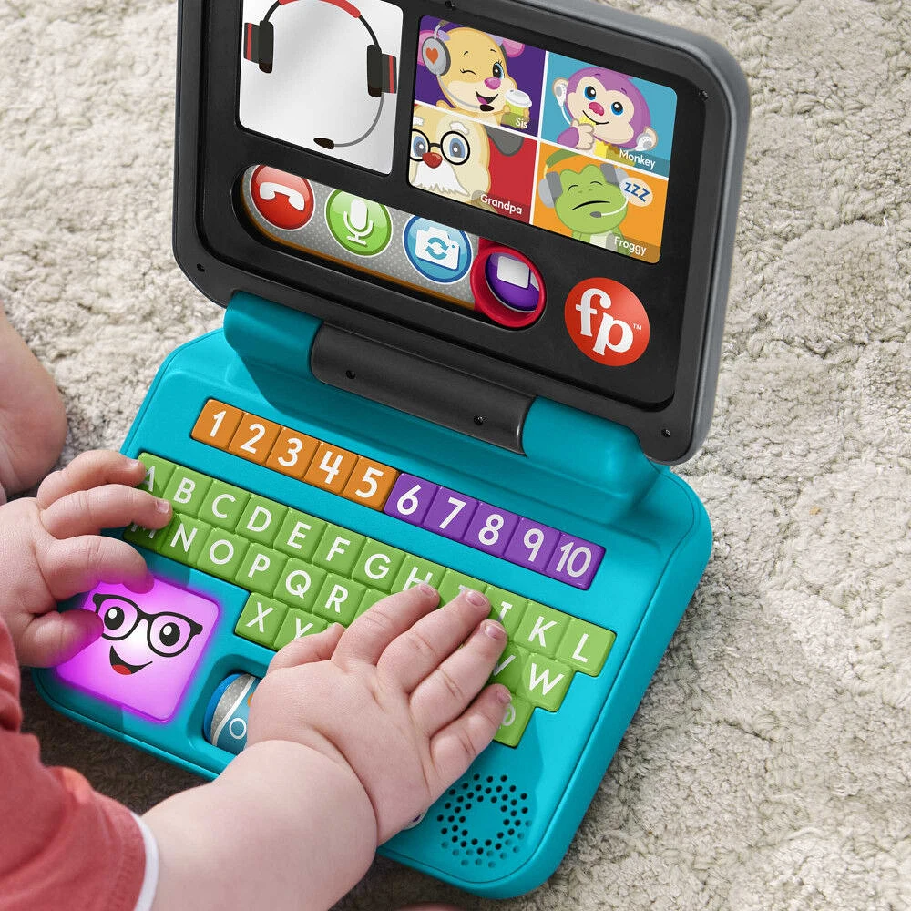 Fisher-Price - Rires et Éveil - Portable Connectons-nous - Version anglaise